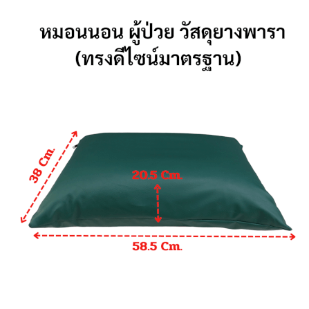 หมอนนอนผู้ป่วย ยางพารา ABLOOM 0190069008014_ทรงมาตรฐาน _1